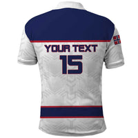 Custom Norway Ice Hockey 2026 Polo Shirt Come On Polar Bears
