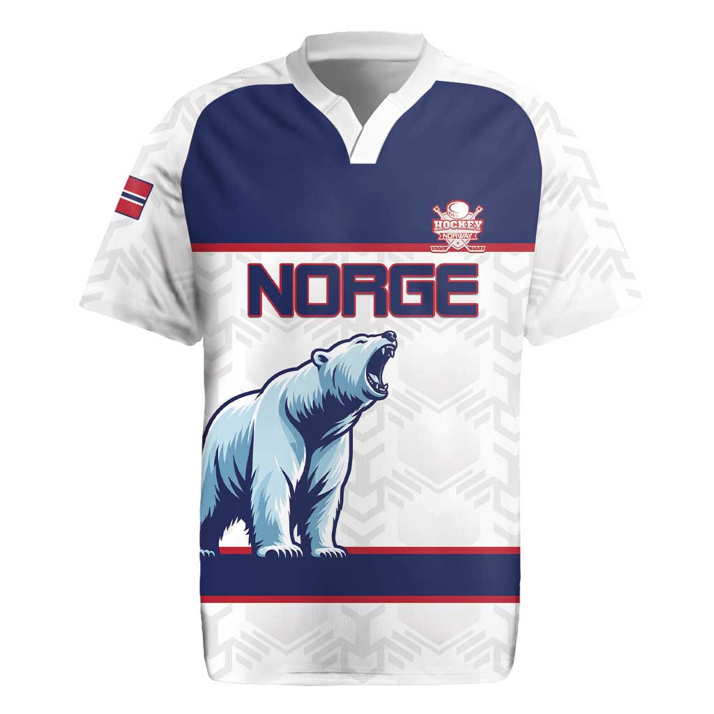 Custom Norway Ice Hockey 2026 Rugby Jersey Come On Polar Bears