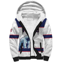 Custom Norway Ice Hockey 2026 Sherpa Hoodie Come On Polar Bears