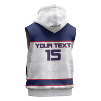 Custom Norway Ice Hockey 2026 Sleeveless Hoodie Come On Polar Bears