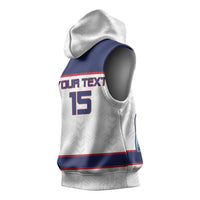 Custom Norway Ice Hockey 2026 Sleeveless Hoodie Come On Polar Bears
