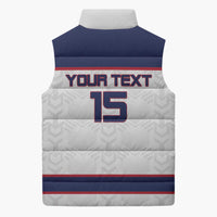 Custom Norway Ice Hockey 2026 Sleeveless Puffer Jacket Come On Polar Bears