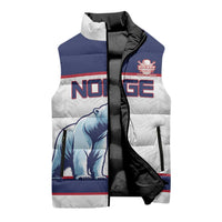 Custom Norway Ice Hockey 2026 Sleeveless Puffer Jacket Come On Polar Bears