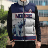Custom Norway Ice Hockey 2026 Sleeveless Puffer Jacket Come On Polar Bears