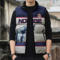 Custom Norway Ice Hockey 2026 Sleeveless Puffer Jacket Come On Polar Bears