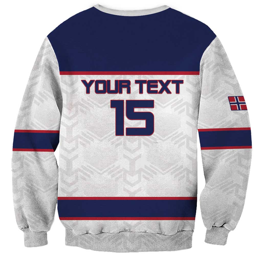 Custom Norway Ice Hockey 2026 Sweatshirt Come On Polar Bears