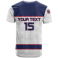 Custom Norway Ice Hockey 2026 T Shirt Come On Polar Bears