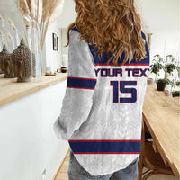 Custom Norway Ice Hockey 2026 Women Casual Shirt Come On Polar Bears