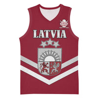 Custom Latvia Ice Hockey 2026 Basketball Jersey Never Backs Down