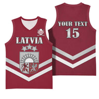 Custom Latvia Ice Hockey 2026 Basketball Jersey Never Backs Down