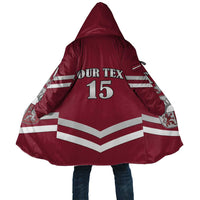 Custom Latvia Ice Hockey 2026 Cloak Never Backs Down