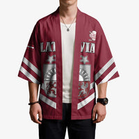 Custom Latvia Ice Hockey 2026 Kimono Never Backs Down