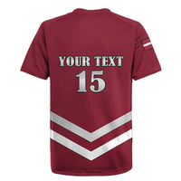 Custom Latvia Ice Hockey 2026 Rugby Jersey Never Backs Down