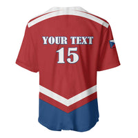 Custom Czech Ice Hockey 2026 Baseball Jersey Go Champions