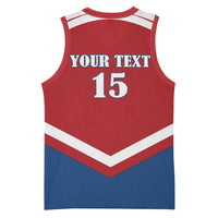 Custom Czech Ice Hockey 2026 Basketball Jersey Go Champions