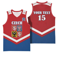Custom Czech Ice Hockey 2026 Basketball Jersey Go Champions