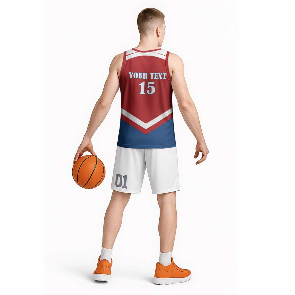 Custom Czech Ice Hockey 2026 Basketball Jersey Go Champions