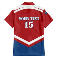 Custom Czech Ice Hockey 2026 Hawaiian Shirt Go Champions