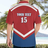 Custom Czech Ice Hockey 2026 Hawaiian Shirt Go Champions