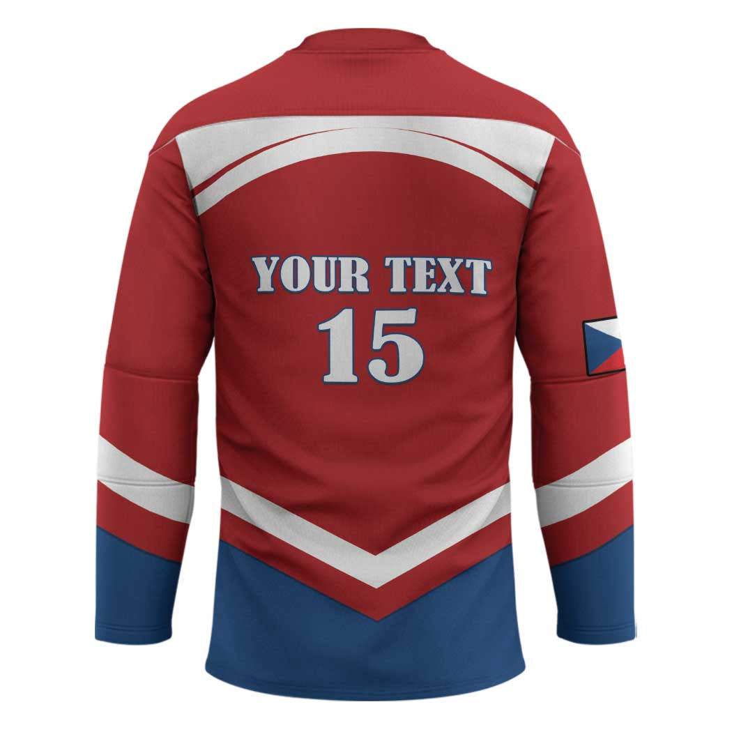 Custom Czech Ice Hockey 2026 Hockey Jersey Go Champions