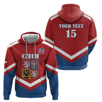 Custom Czech Ice Hockey 2026 Hoodie Go Champions