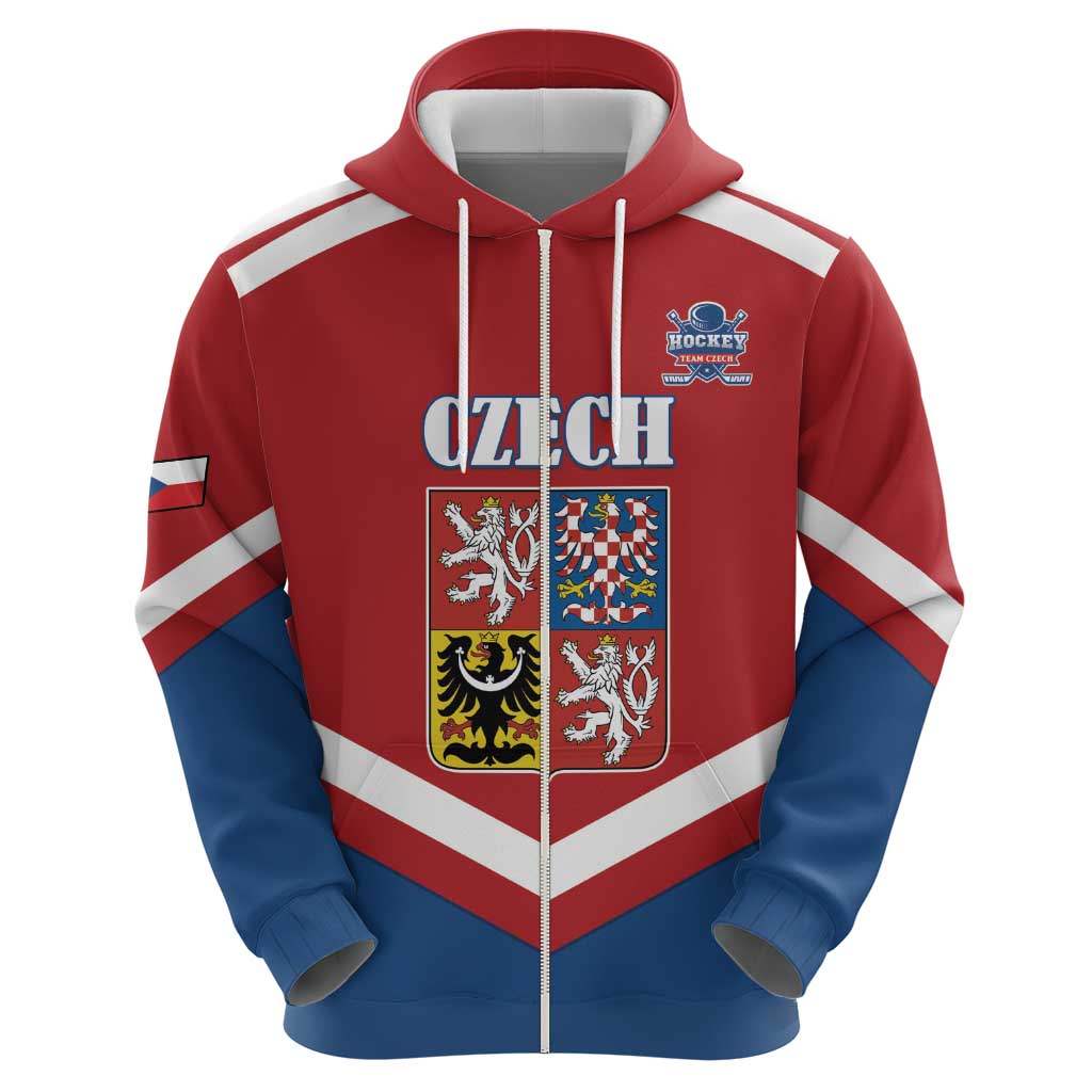 Custom Czech Ice Hockey 2026 Hoodie Go Champions