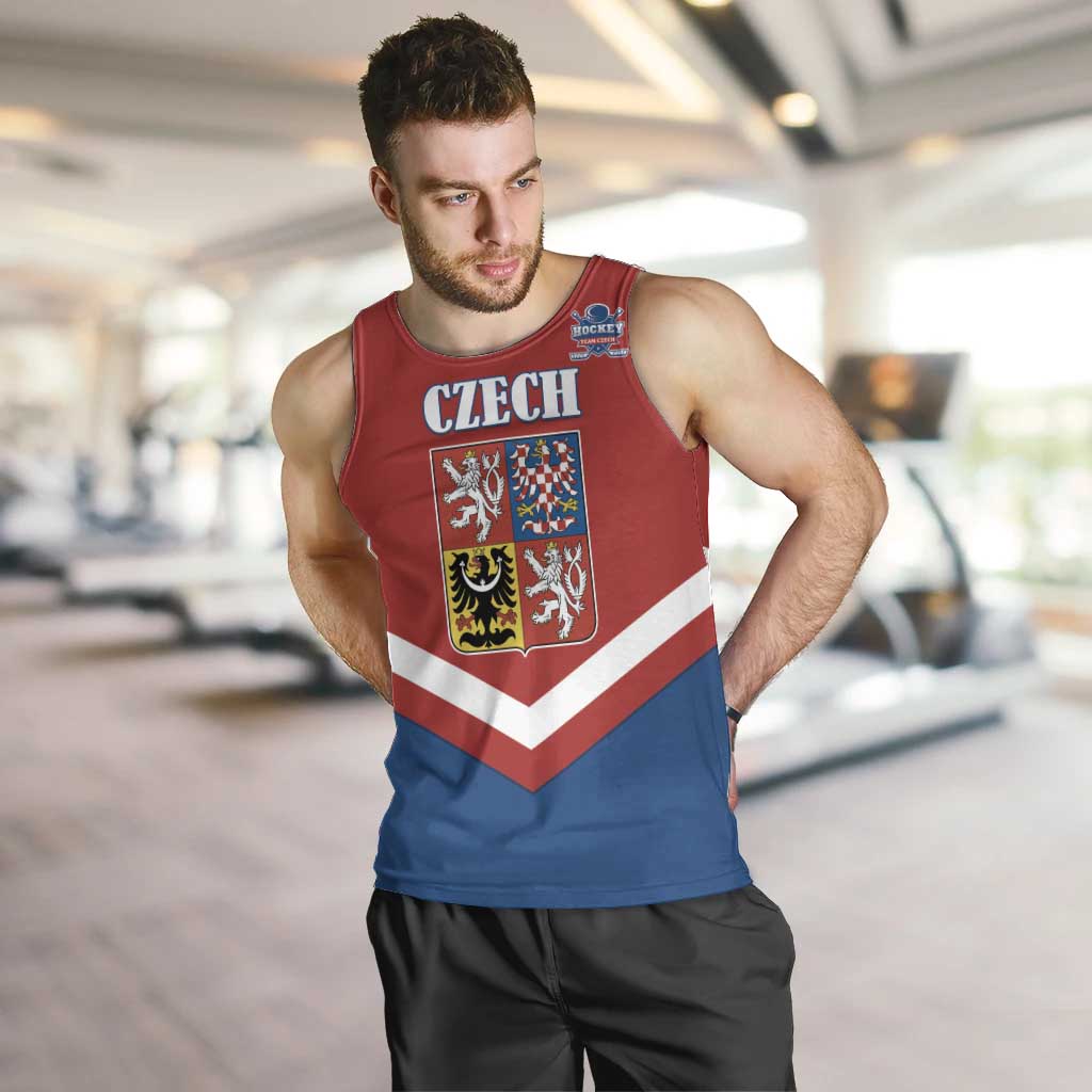 Custom Czech Ice Hockey 2026 Men Tank Top Go Champions