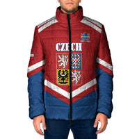 Custom Czech Ice Hockey 2026 Padded Jacket Go Champions