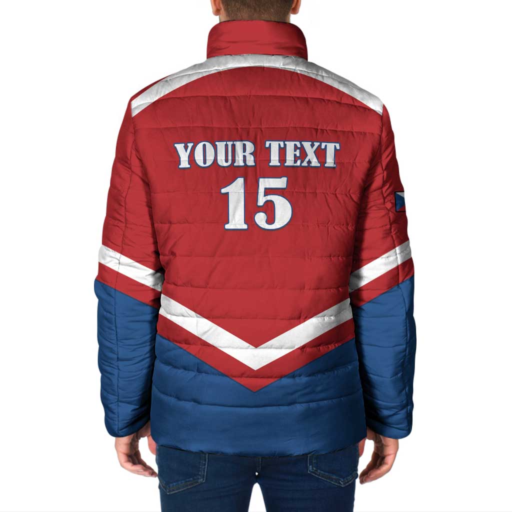 Custom Czech Ice Hockey 2026 Padded Jacket Go Champions