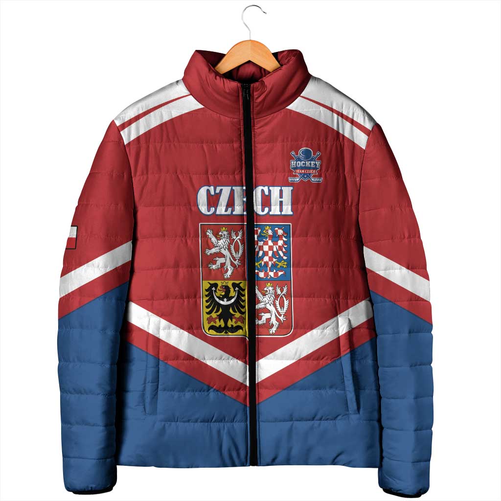 Custom Czech Ice Hockey 2026 Padded Jacket Go Champions