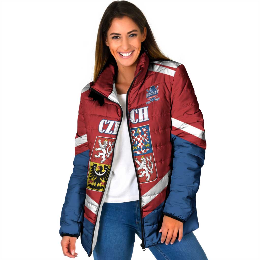 Custom Czech Ice Hockey 2026 Padded Jacket Go Champions