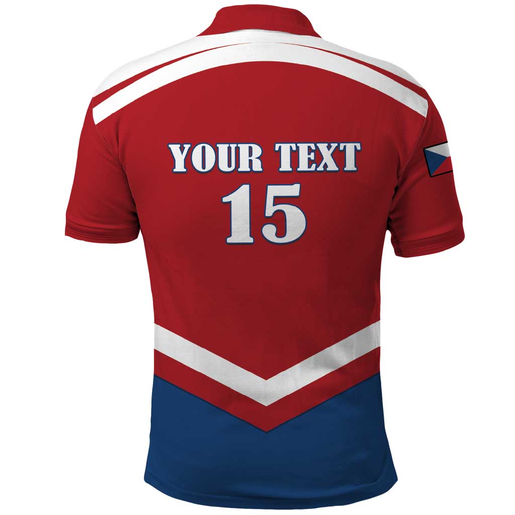 Custom Czech Ice Hockey 2026 Polo Shirt Go Champions