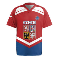 Custom Czech Ice Hockey 2026 Rugby Jersey Go Champions