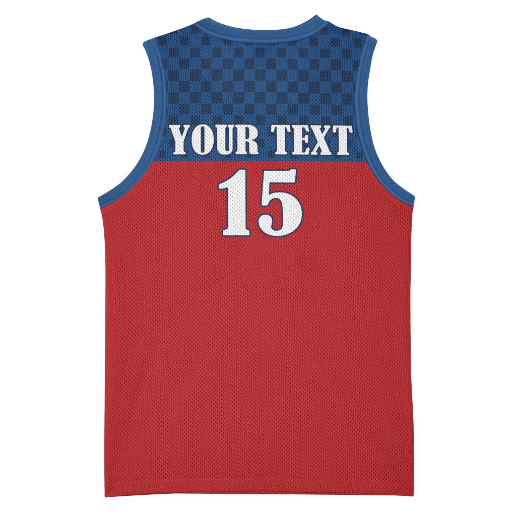 Custom Czech Ice Hockey 2026 Basketball Jersey Never Backs Down