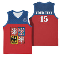 Custom Czech Ice Hockey 2026 Basketball Jersey Never Backs Down