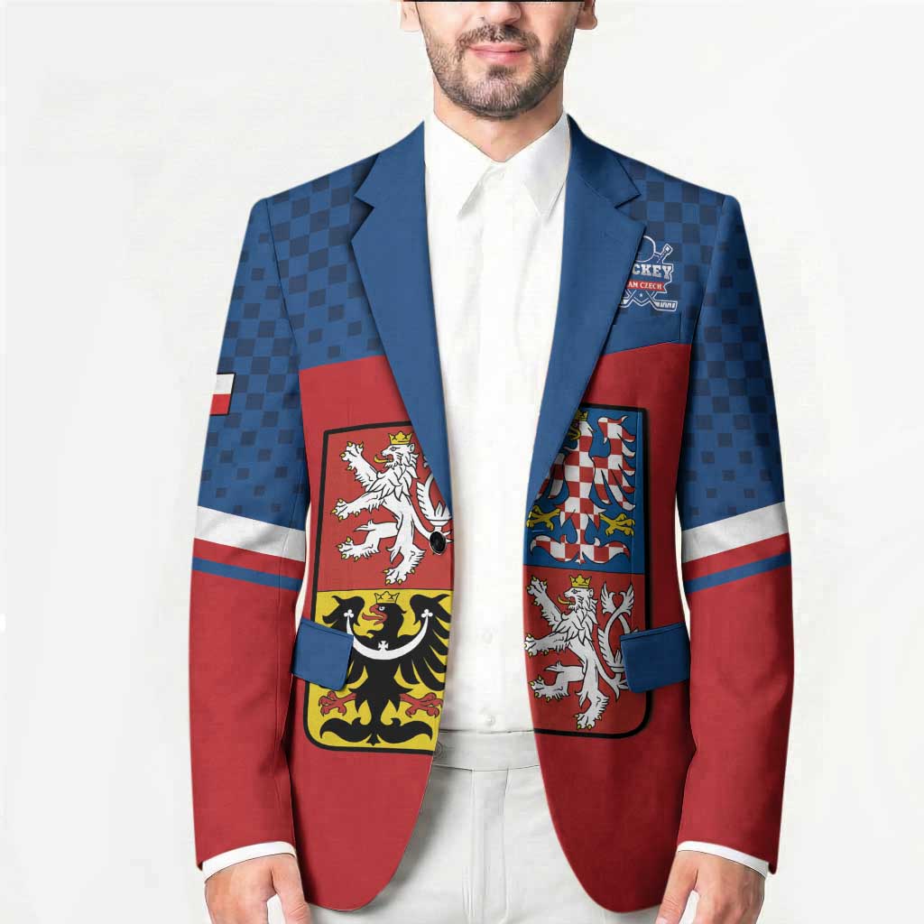 Custom Czech Ice Hockey 2026 Blazer Never Backs Down