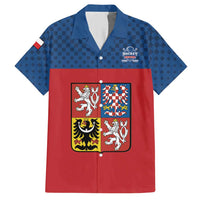 Custom Czech Ice Hockey 2026 Hawaiian Shirt Never Backs Down