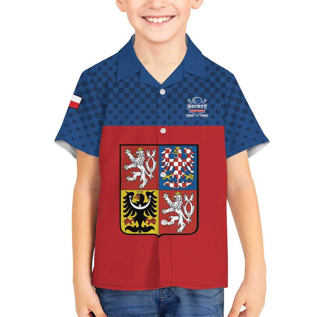 Custom Czech Ice Hockey 2026 Hawaiian Shirt Never Backs Down