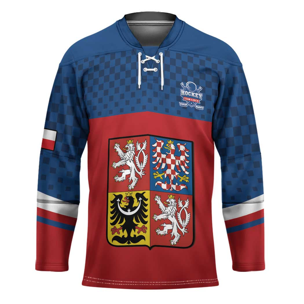 Custom Czech Ice Hockey 2026 Hockey Jersey Never Backs Down