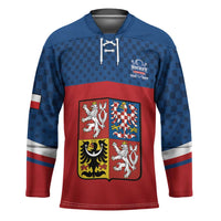 Custom Czech Ice Hockey 2026 Hockey Jersey Never Backs Down