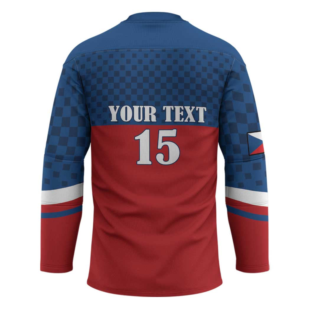 Custom Czech Ice Hockey 2026 Hockey Jersey Never Backs Down