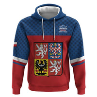Custom Czech Ice Hockey 2026 Hoodie Never Backs Down