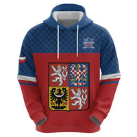 Custom Czech Ice Hockey 2026 Hoodie Never Backs Down