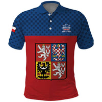 Custom Czech Ice Hockey 2026 Polo Shirt Never Backs Down