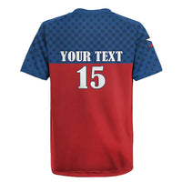 Custom Czech Ice Hockey 2026 Rugby Jersey Never Backs Down