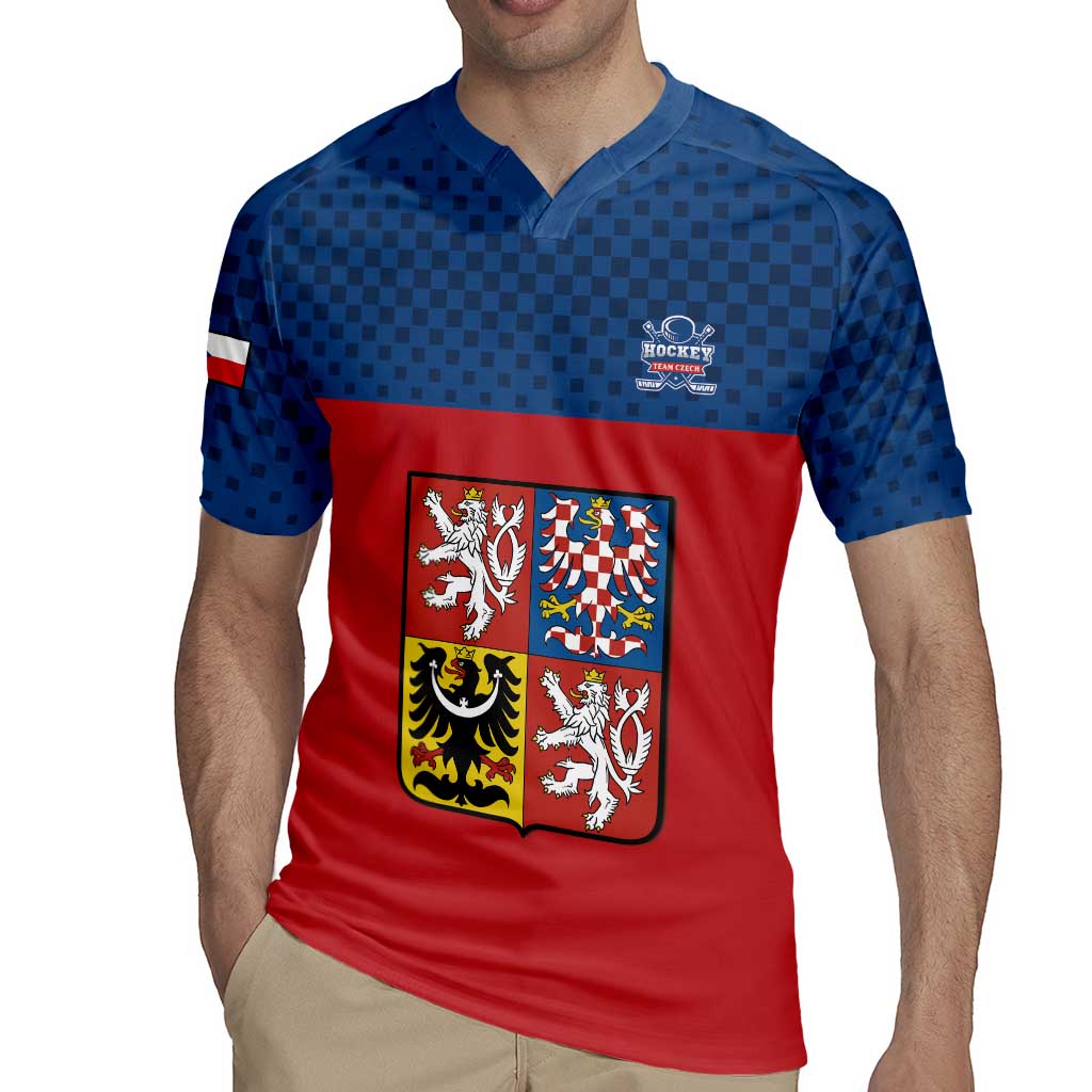 Custom Czech Ice Hockey 2026 Rugby Jersey Never Backs Down