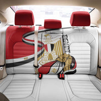 Egypt Revolution Day Back Car Seat Cover Coat Of Arms With Flag