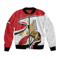 Personalized Egypt Revolution Day Bomber Jacket Coat Of Arms With Flag