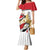 Personalized Egypt Revolution Day Family Matching Mermaid Dress and Hawaiian Shirt Coat Of Arms With Flag