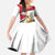 Personalized Egypt Revolution Day Family Matching Off Shoulder Maxi Dress and Hawaiian Shirt Coat Of Arms With Flag